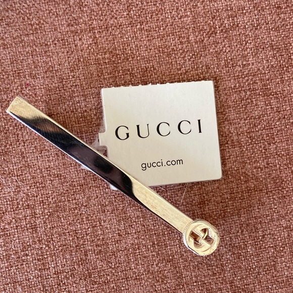 tie clip gucci
